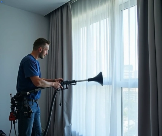 Professional curtain stain removal process equipment Matty Curtain Cleaning golden-beach